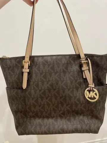 Michael Kors 브라운 토트백