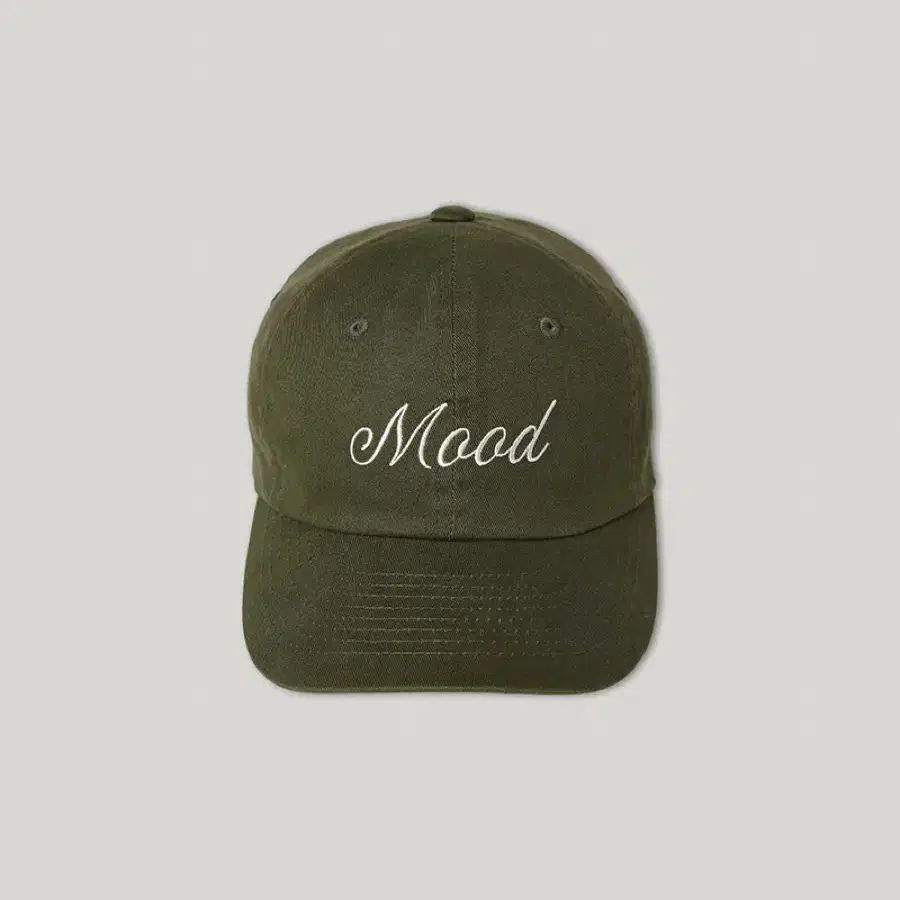 ★Smooth Mood★Mood Typo Ball Cap★Khaki★韓国★大人気★ Worn Once) Smooth Mood Khaki Mood Typo Ball Cap #스무드무드