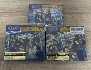 SixTONES 앨범 GOLD 3 형태 Blu-ray
