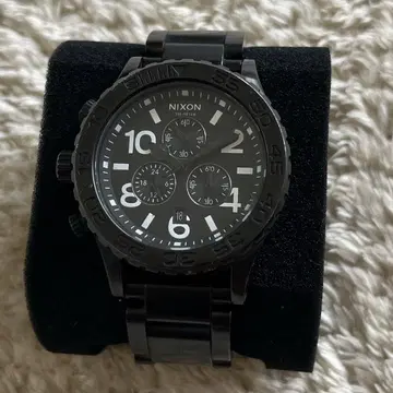 Nixon 손목시계 블랙 크로노그래프 42-20