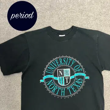 P2225 빈티지 90년대 GEAR 칼리지 티셔츠 아메카지