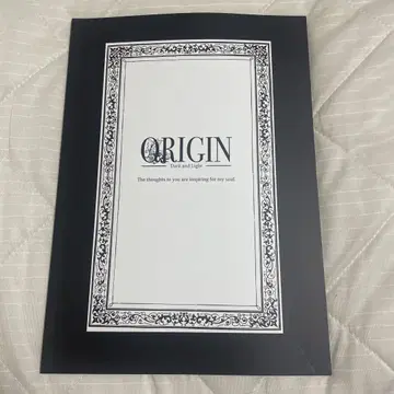 츠키프로 ORIGIN 팜플렛