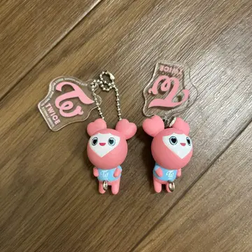 TWICE 모브리 허벅지 연결 마스코트 가챠 2개 세트