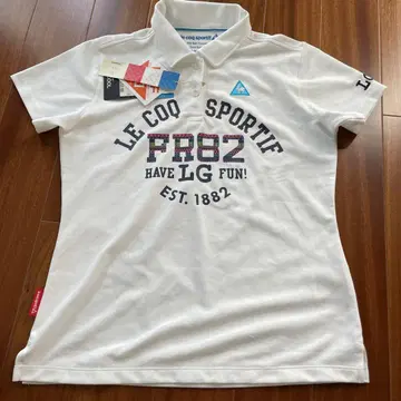 LE COQ SPORTIF 폴로 셔츠 화이트 M 사이즈