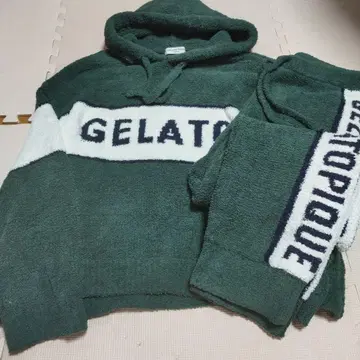GELATO PIQUE HOMME 세트업 상하의 그린