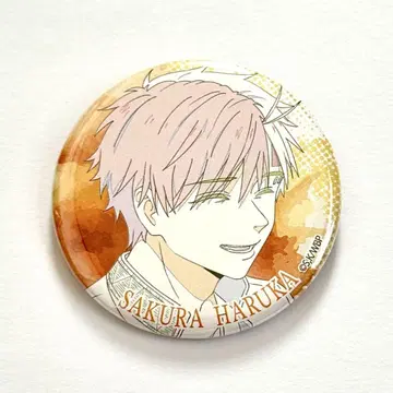 윈드브레이커 TSUTAYA POP UP 원화 캔뱃지 벚꽃