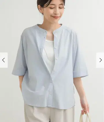 새상품 어반 리서치 도어스 밴드 카라 래글런 블라우스