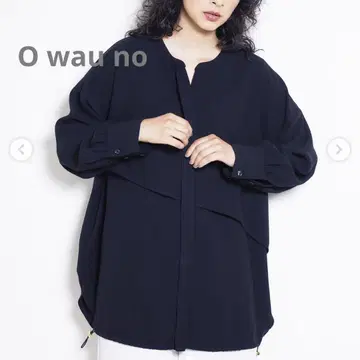 OWAUNO 오아노 22AW 긴팔 벌룬 블라우스 블랙