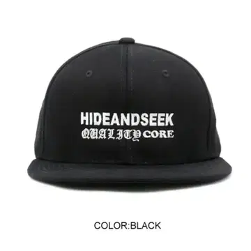 HIDEANDSEEK 블랙 캡