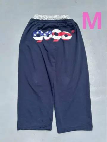 90 로고 아메리칸 스웨트 팬츠 네이비 M