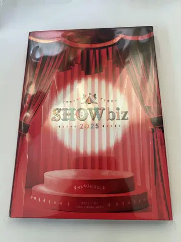 SHOWbiz 2025 Blu-ray 미개봉 새상품