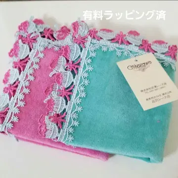 긴자 레이스점 타월 손수건 빙수 2장 미사용 새상품 유료 랩핑 완료