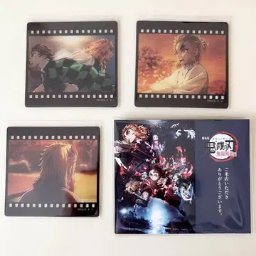 ufotable DINING 무한 기차편 복권 필름풍 클리어 카드