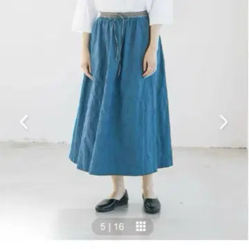 북유럽 생활용품점 살비아와 함께 만든 자수 스커트