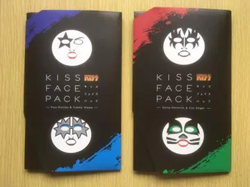 KISS FACE PACK 2종 세트 폴 진, 타미힐피거, 에릭