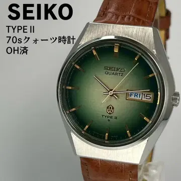 OH 완료 SEIKO 세이코 TYPE II 70s 고급 쿼츠