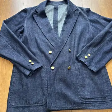 UNITED ARROWS 다크 블루 데님 자켓