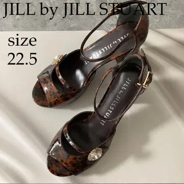 새상품급 질스튜어트 레오파드 무늬 샌들 22.5cm