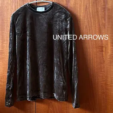 UNITED ARROWS 벨로아 롱 슬리브 티셔츠 프리 사이즈