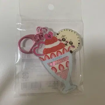 치이카와 (먼작귀)의 샤카샤카 키링 (딸기 파르페)