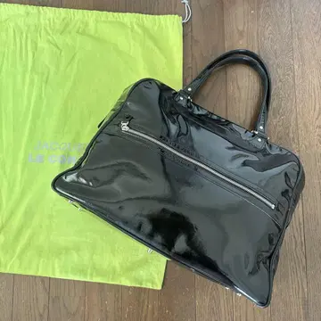 잭 루코! 리스본 블랙 페이턴트 백! 레어! 아쉬 페 프랑스