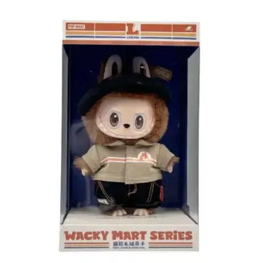Labubu Wacky Mart 시리즈 봉제 인형 펜던트