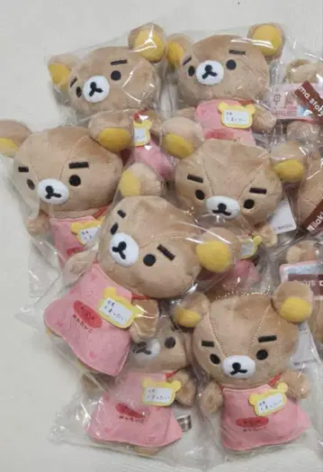 리락쿠마 스토어 후쿠오카 점장 봉제 인형 쿠마타이 점장 새상품 택 포함