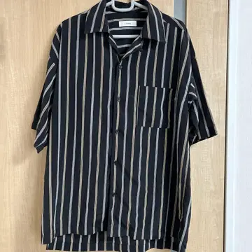 오픈 카라 셔츠