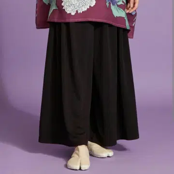 와모노와 카야 하카마 팬츠 블랙