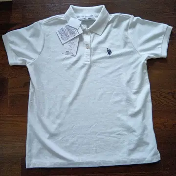 미사용 새상품 U.S. POLO ASSN. 폴로 셔츠 화이트 M 사이즈