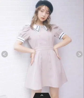 BUBBLES 원피스 미사용에 가까운 베이지