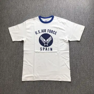 웨어하우스 더블 웍스 링거 티셔츠 U.S.AIR FORCE