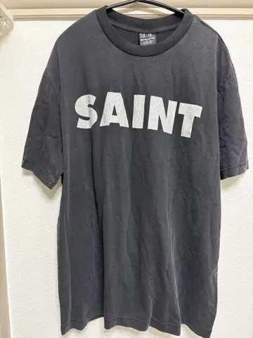 SAINT MO 그레이 티셔츠 M 사이즈