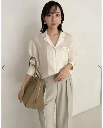시어 테일러드 셔츠