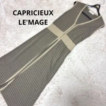 CAPRICIEUX LE'MAGE 슬리브리스 니트 원피스 베스트
