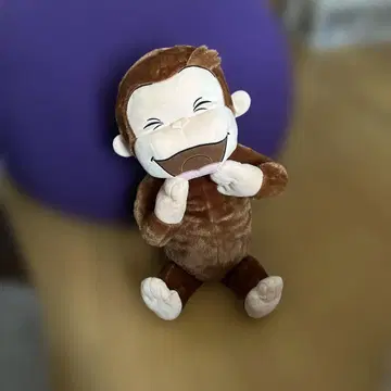원숭이 봉제 인형 약 30cm
