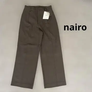 nairo 센터 프레스 롱 팬츠