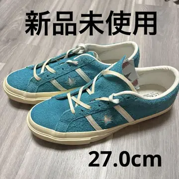 배송비 포함 CONVERSE STAR&BARS US SUEDE 터콰이즈