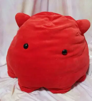 모치토 BIG 멘다코 봉제 인형 레드 빨간색 멘다코