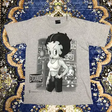 BETTY BOOP 베티 셔츠 그레이 1998