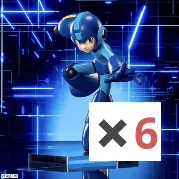 록맨 루미나스타 피규어 ROCKMAN FIGURE 6개!