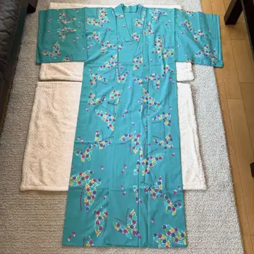 유카타 유카타 어른 청록색 아오미도리 단품
