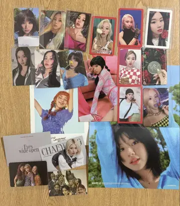 TWICE 채영 앨범 혜택 세트 트레이딩 카드