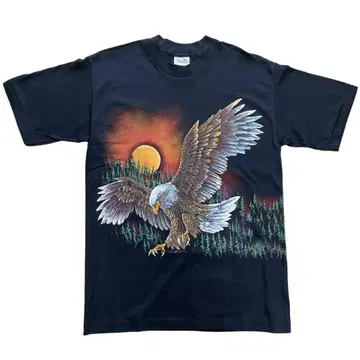티셔츠 Hazelwoods 싱글 스티치 USA제 M 데드스탁