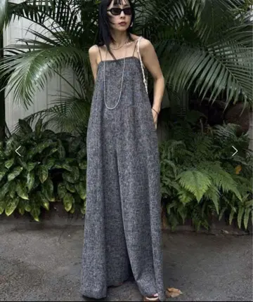 MEDI COMFORTABLE FLARE ROMPERS 블랙