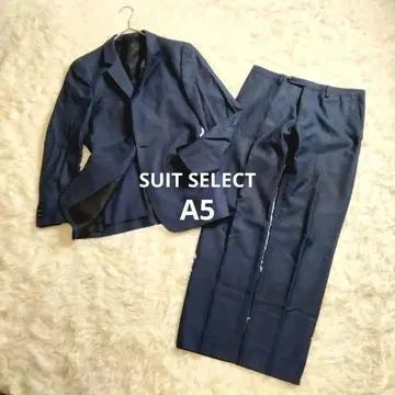 SUIT SELECT 비즈니스 정장 셋업 스트레치 파랑 무지 A5