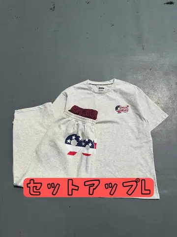 90 Logo American 셋업