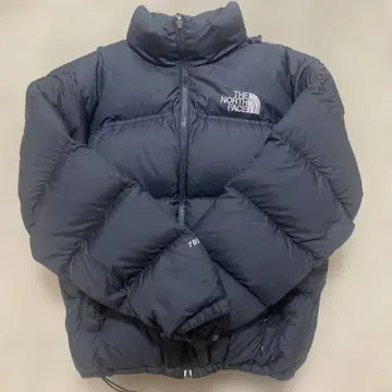 눕시 다운 자켓 블랙 M 사이즈