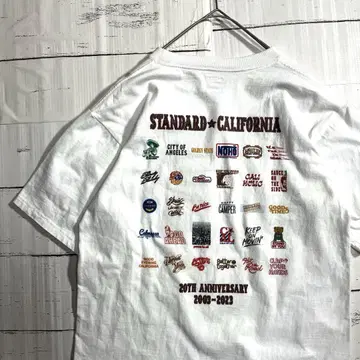 STANDARD CALIFORNIA 20주년 기념 티셔츠 S