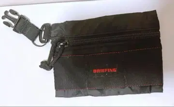 BRIEFING 블랙 미니 지갑 코인 케이스 파우치